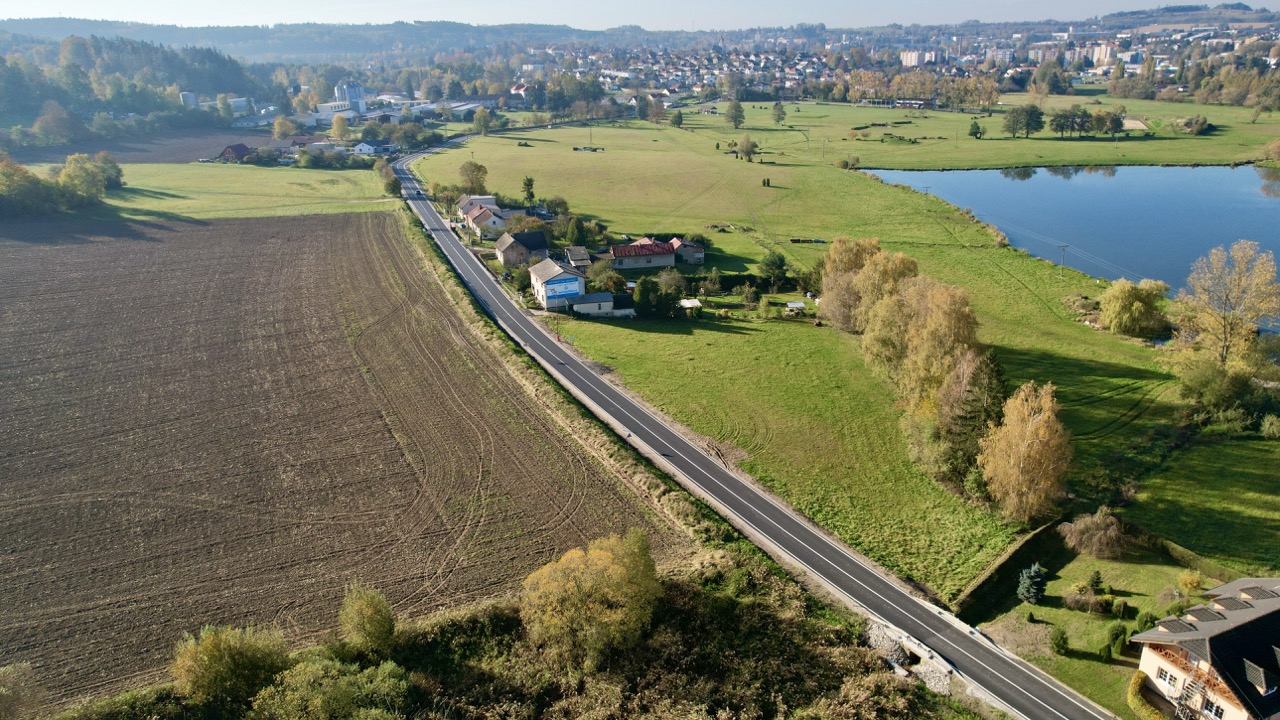 Silnice II/347 – rekonstrukce úseku Humpolec–Čejov - Straßen- und Brückenbau